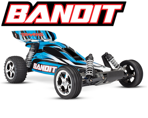 Traxxas Bandit 2WD 1/10 - TRX24054-4BL